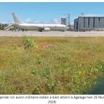 Agalega : Un Boeing P-81 Neptune atterrit à Agalega