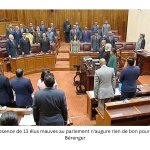Parlement : Treize élus du MMM défient Bérenger